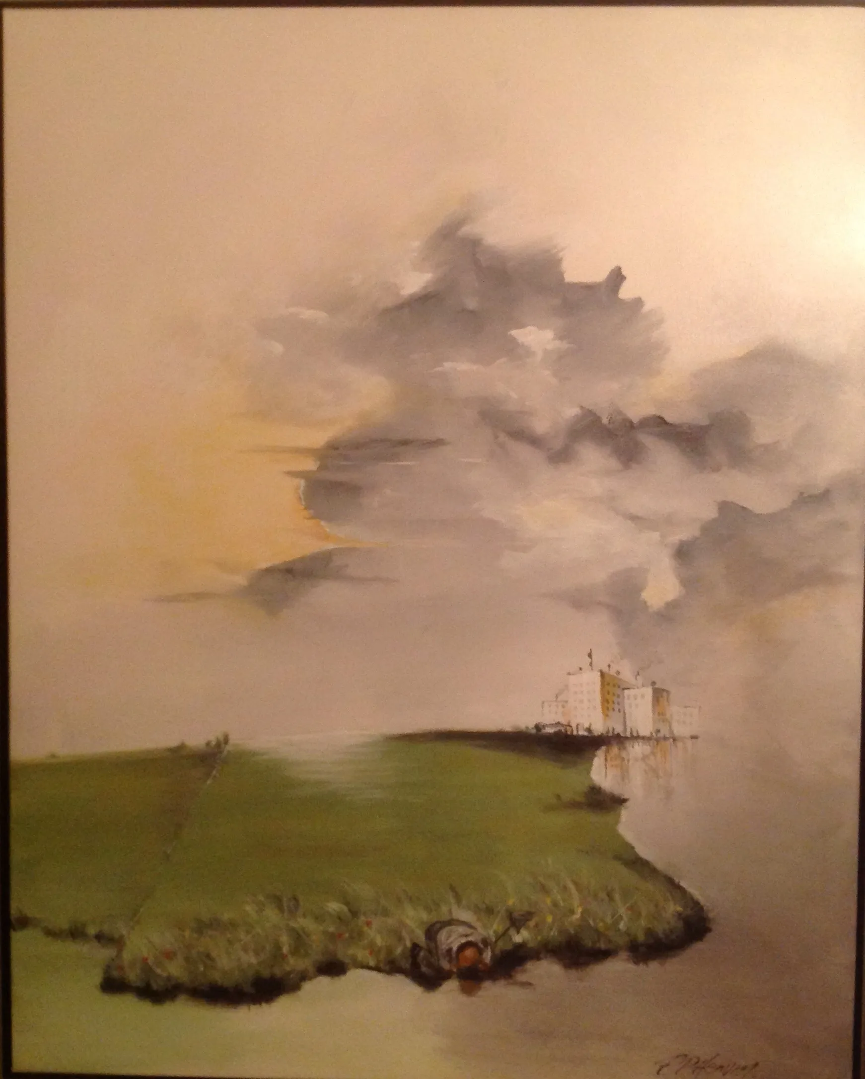 Maleri nr 110 80 cm X 100 cm